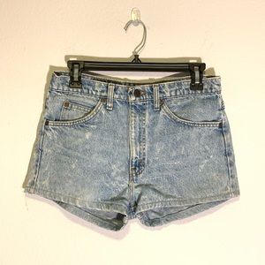 Levi's Vintage Light Wash Denim Shorts